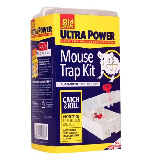 STV Ready-Baited Mouse Trap Kit