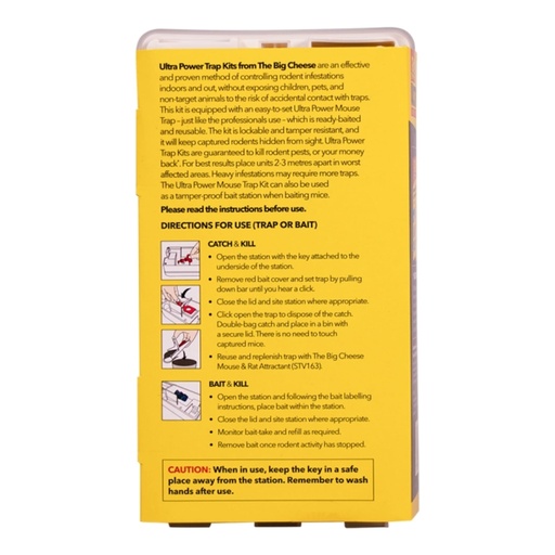 STV Ready-Baited Mouse Trap Kit