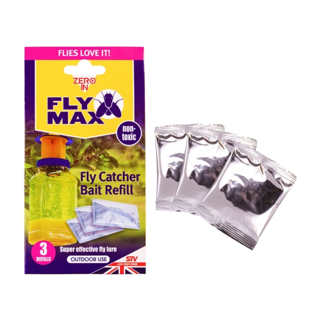 STV Fly Catcher Bait Refill Sachet - 3-Pack