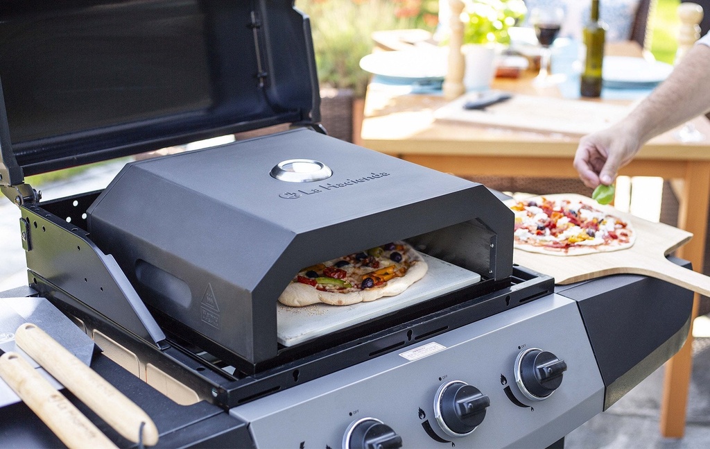 BBQ Pizza Oven Black