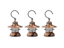 Barebones - Edison Mini Lantern (Copper) 3 pack