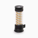 Barebones - Edison Light Stick Tumbled Steel -DISCONTINUED