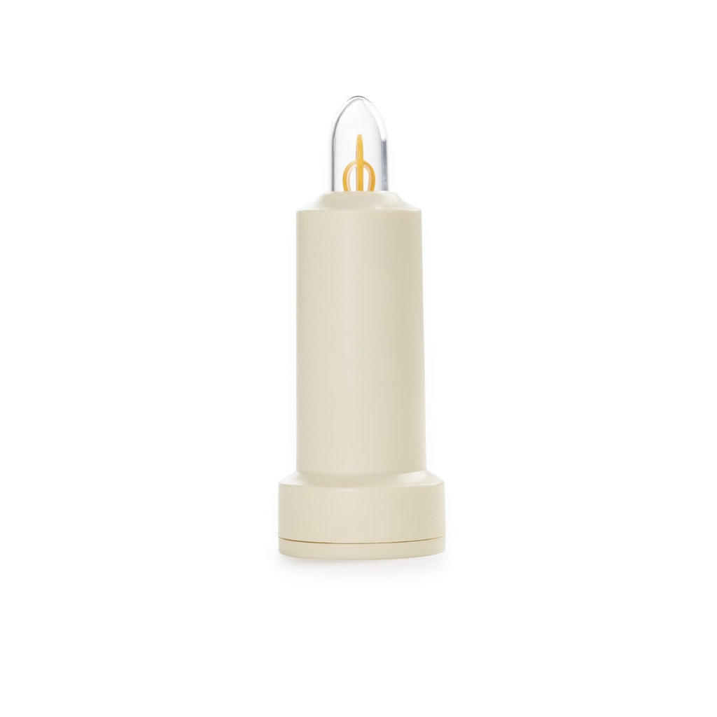 BareBones - Led Flameless Candle (rechargeable) Vintage White -DISCONTINUED