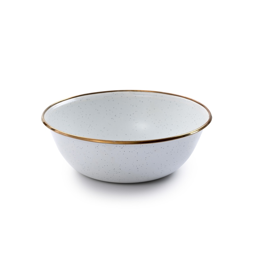 BareBones - Enamel Bowl Eggshell - set of 2 -DISCONTINUED