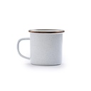 BareBones - Enamel Mug Eggshell - set of 2 -DISCONTINUED