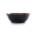 BareBones - Enamel Bowl Charcoal - set of 2 -DISCONTINUED