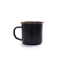 BareBones - Enamel Mug Charcoal - set of 2 -DISCONTINUED