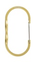 BareBones - Wiregate Carabiner Large - Gold