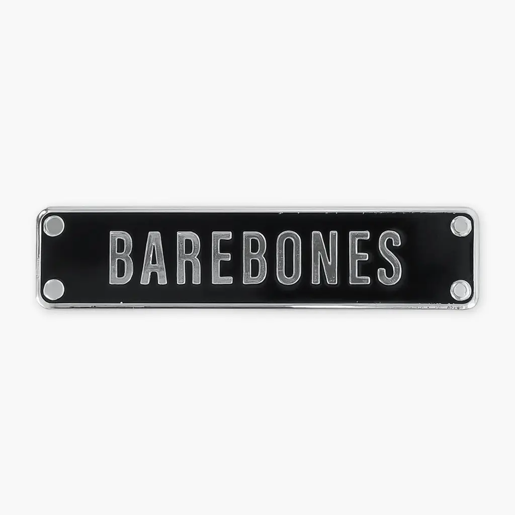 BareBones - Enamel Pin - Badge - Small -DISCONTINUED