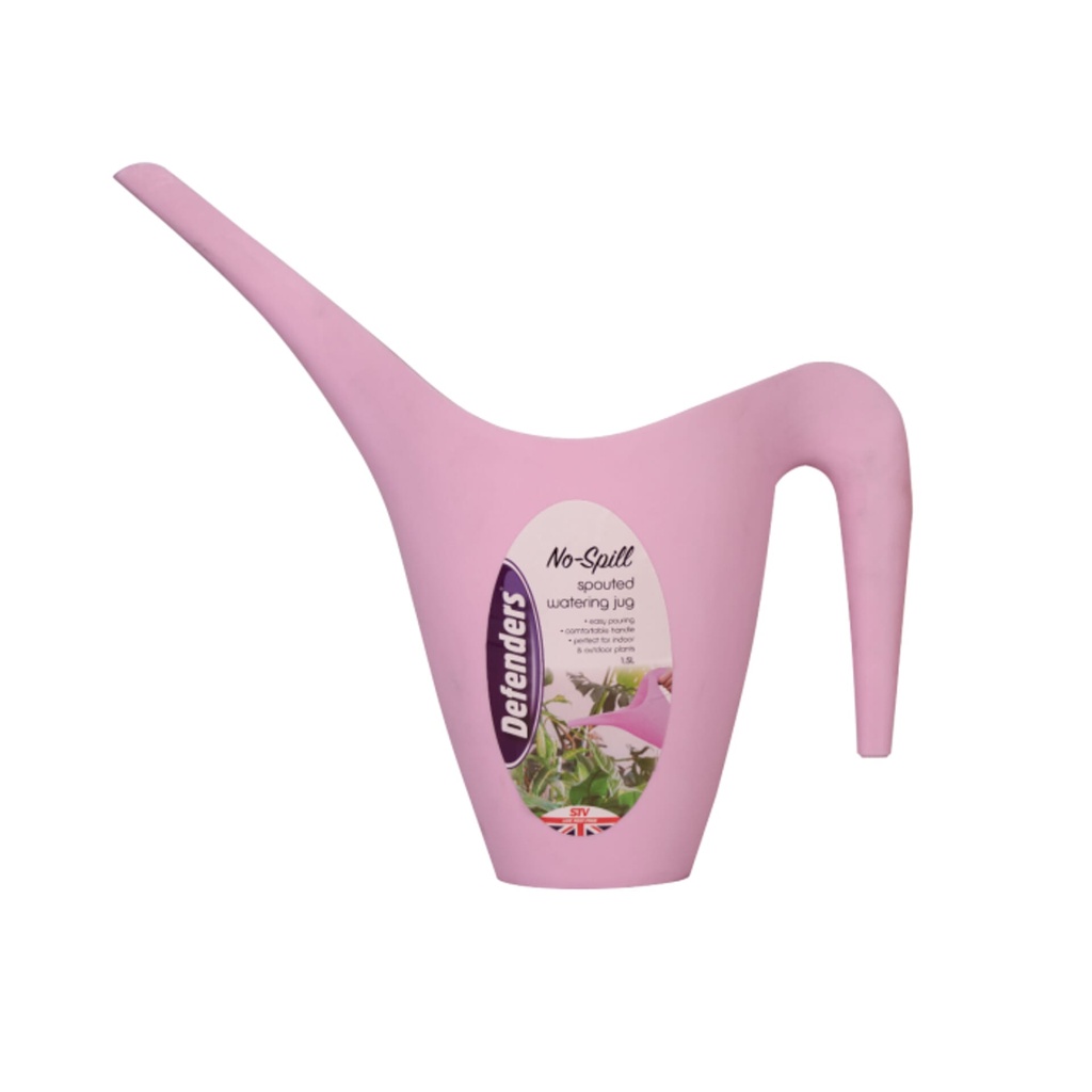 STV - No-Spill Spouted Watering Jug - 1.5L - Assorted Colours