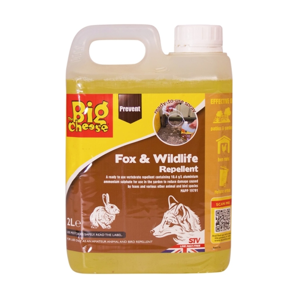 STV - Fox & Wildlife Repellent - 2L RTU Sprayer Kit