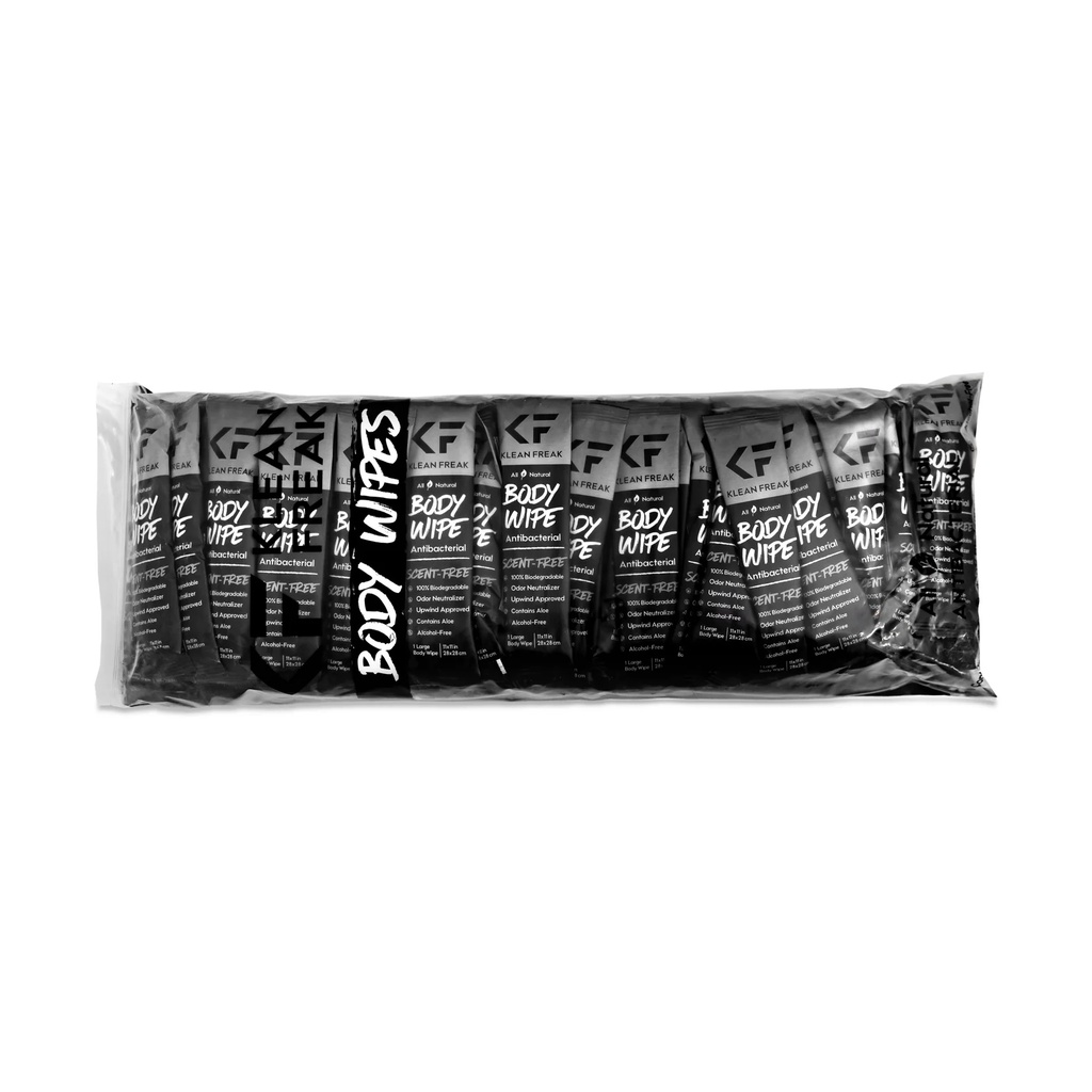 Klean Freak - Body Wipes - 100 Pack - Scent Free