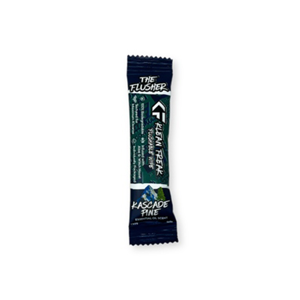 Klean Freak - The Flusher wipes - Single Sachet - Kascade Pine