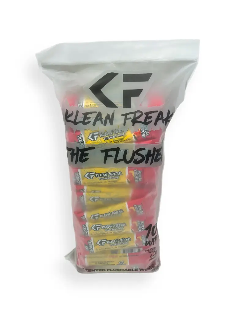 Klean Freak - The Flusher wipes - 100 Pack Juicy Grapefruit