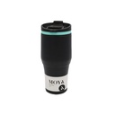 Moya - "High Tide" 380ml Travel Coffee Mug Blue/Black