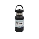 Moya "Seashell" 350ml Insulated Sustainable Water Bottle Black