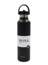 Moya "Black Sea"  700ml Insulated Sustainable Water Bottle Black