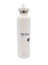 Moya "Coral Reef" 1L Insulated Sustainable Water Bottle White