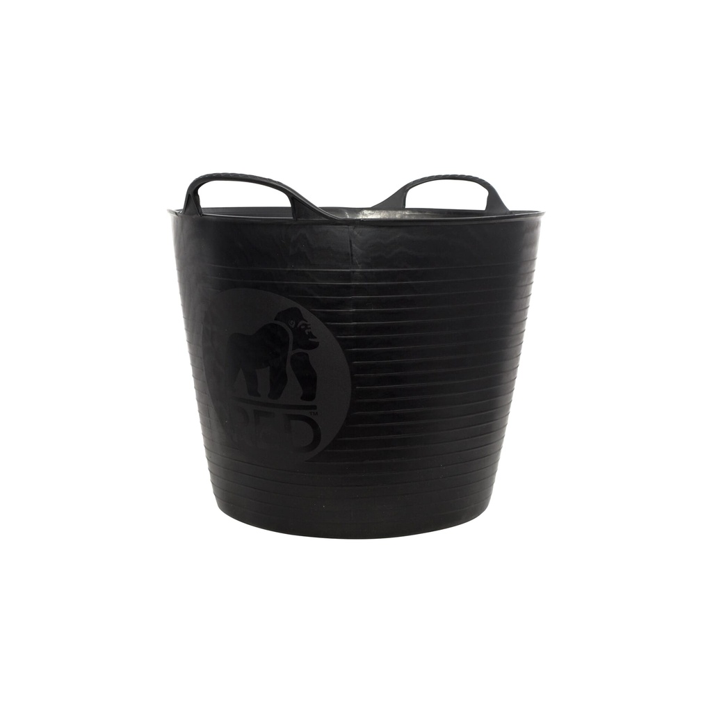 Red  Gorilla - Gorilla Tubs & Recycled Black Tubs - Medium 26L -Black