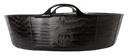 Red  Gorilla -  Tubs & Recycled Black Tubs - Large Shallow 35L Black