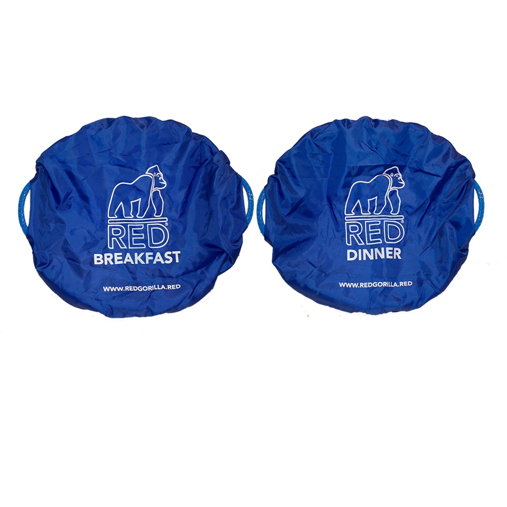 Red Gorilla - Tubcovers - Medium Blue Breakfast/Dinner Covers