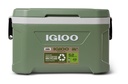 IGLOO-Ecocool Latitude 52 Qt Cooler Box - Vintage Green