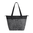 IGLOO-30 Can Essential Tote Cooler Bag  - Black & White Geo
