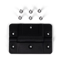 IGLOO-Hinges Ovrlnd Medium Mechanical Blk Sp - Black 
