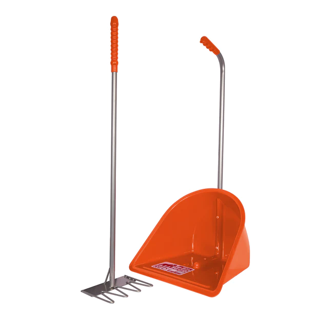 Red Gorilla - Traditional Tidee & Rake - Orange (Tidee + Rake)