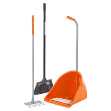 Red  Gorilla - Tidee Companion Set - Orange (Tidee + Rake + Broom)