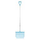Red Gorilla - PC Bedding Fork D-Handle - Sky Blue (D Handle)
