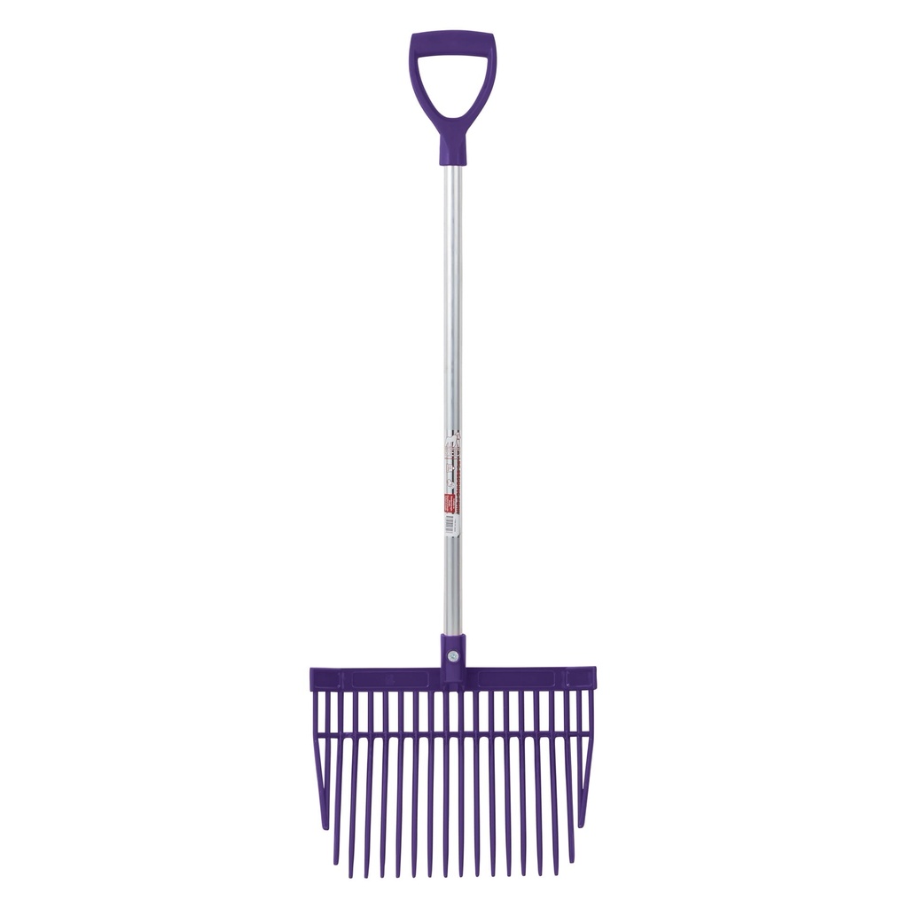 Red Gorilla - PC Bedding Fork Short D-Handle - Purple (Short Handle)