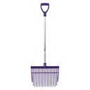 Red Gorilla - PC Bedding Fork Short D-Handle - Purple (Short Handle)