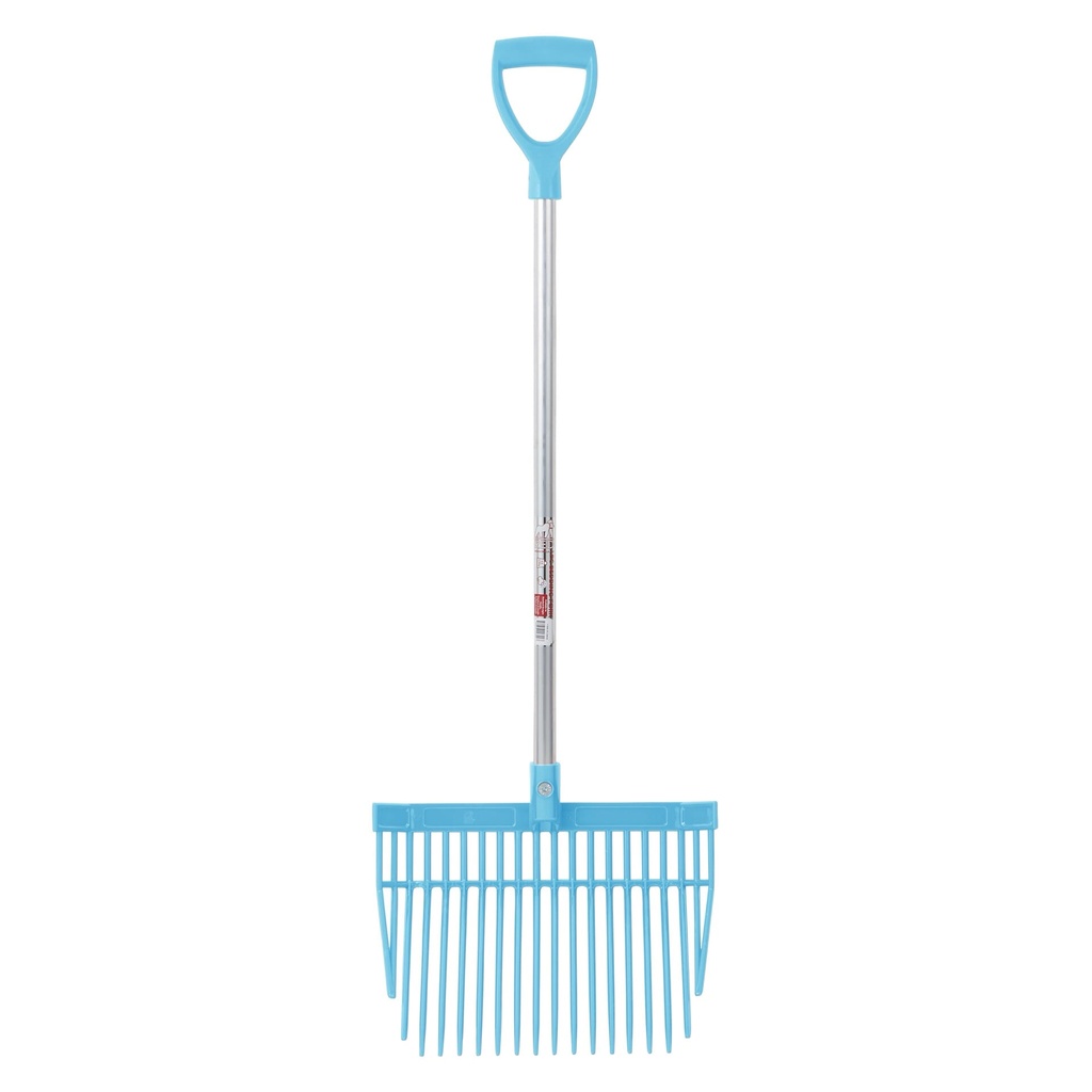 Red Gorilla - PC Bedding Fork Short D-Handle - Sky Blue (Short Handle)