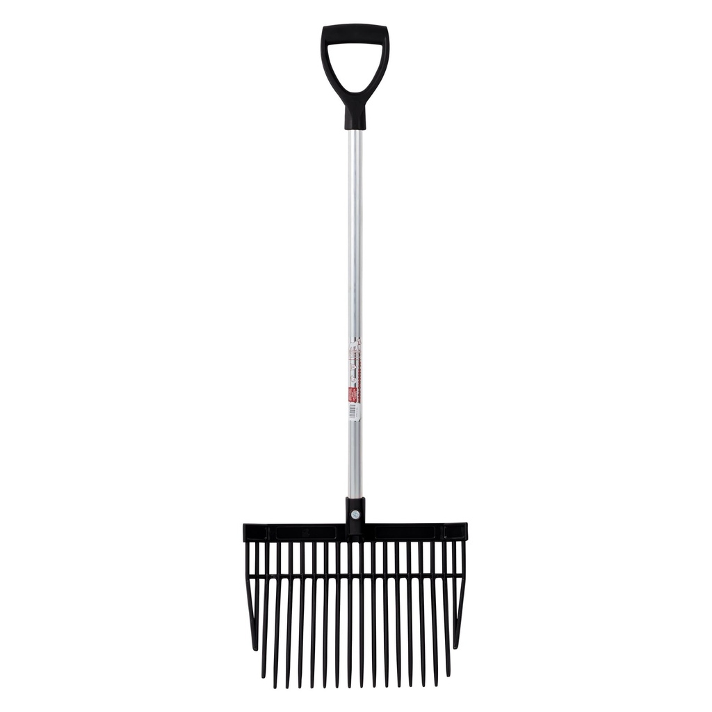 Red Gorilla - PC Bedding Fork Short D-Handle - Black (Short Handle)
