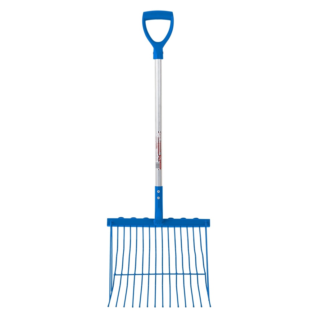 Red  Gorilla - Riddler Short D-Handle - Riddler Shaving Fork Short D-Handle BLUE