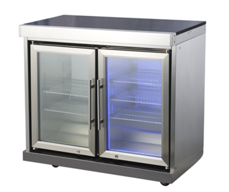 Fornizza - Double Fridge Stainless Steel