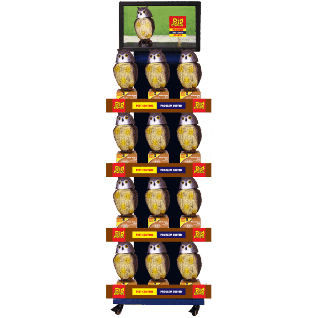 STV - In-Store Problem Solved Video - The Big Cheese Wind-Action Owl