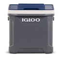 IGLOO - Maxcold Latitude 62 Roller Cooler  - Carbonite / 
Aegean Sea