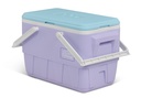 IGLOO - Retro Picnic Basket 25 Qt Cooler - Lilac