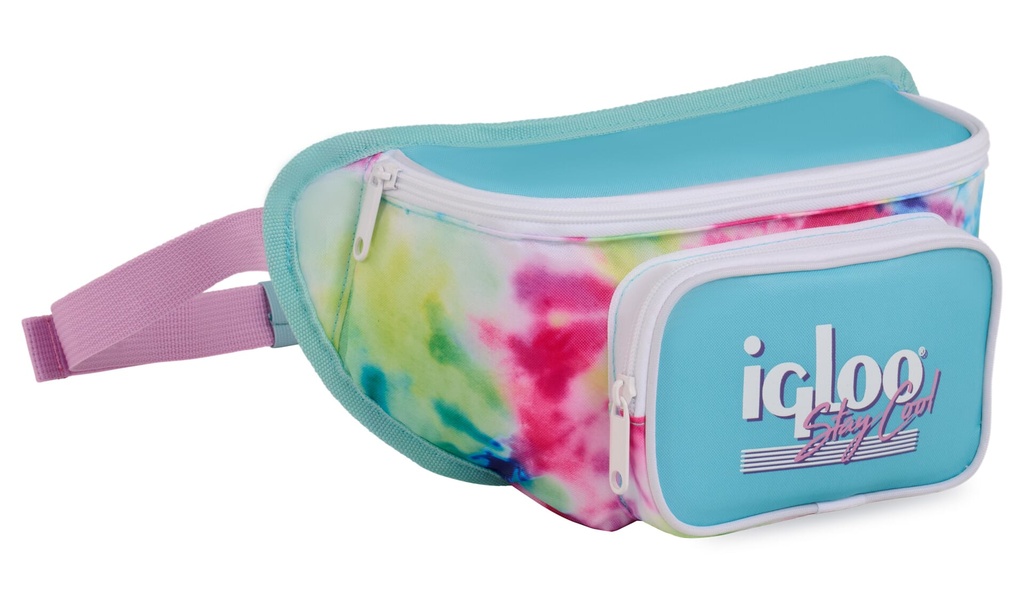 IGLOO - Retro Fanny Pack Cooler Bag  - Tie Dye 