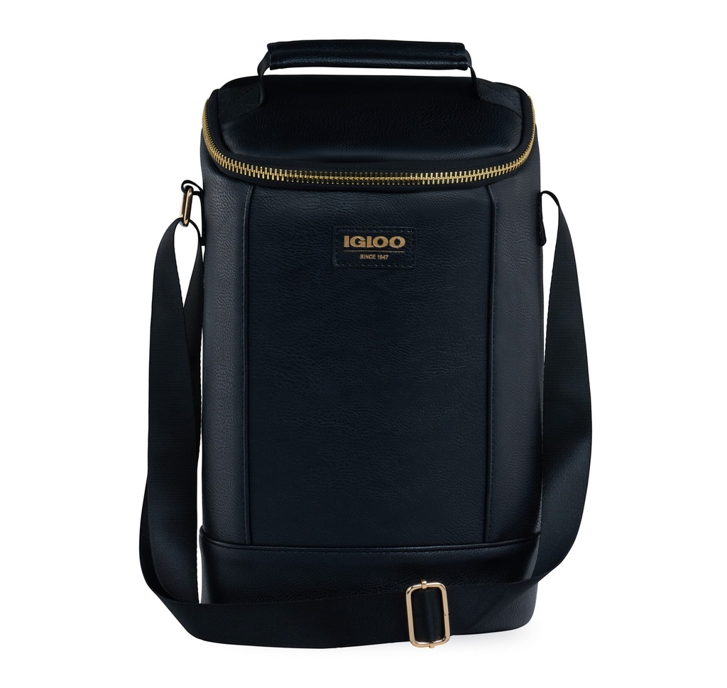 IGLOO - Wine Tote Luxe  - Black 