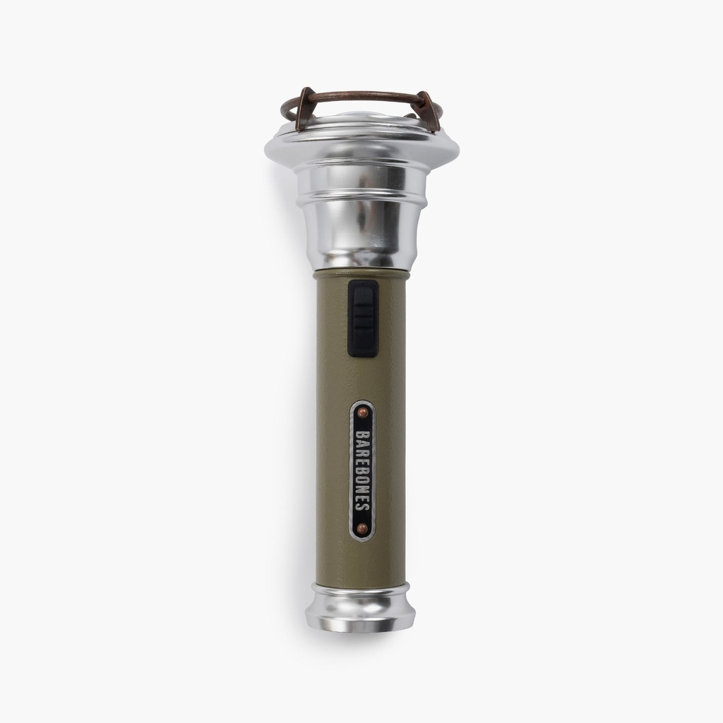 Vintage Flashlight Olive Drab