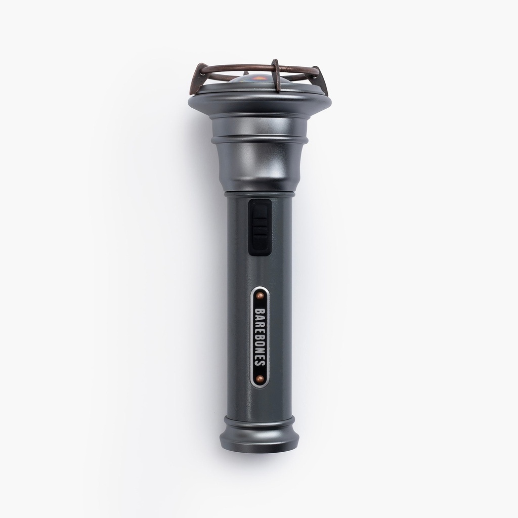 Vintage Flashlight Gun Metal