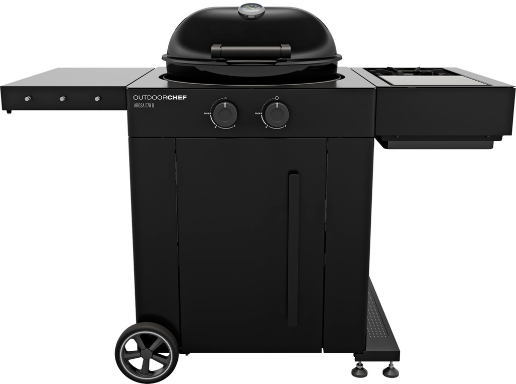 OutdoorChef - AROSA 570 G EVO PLUS BLACK 30MBAR