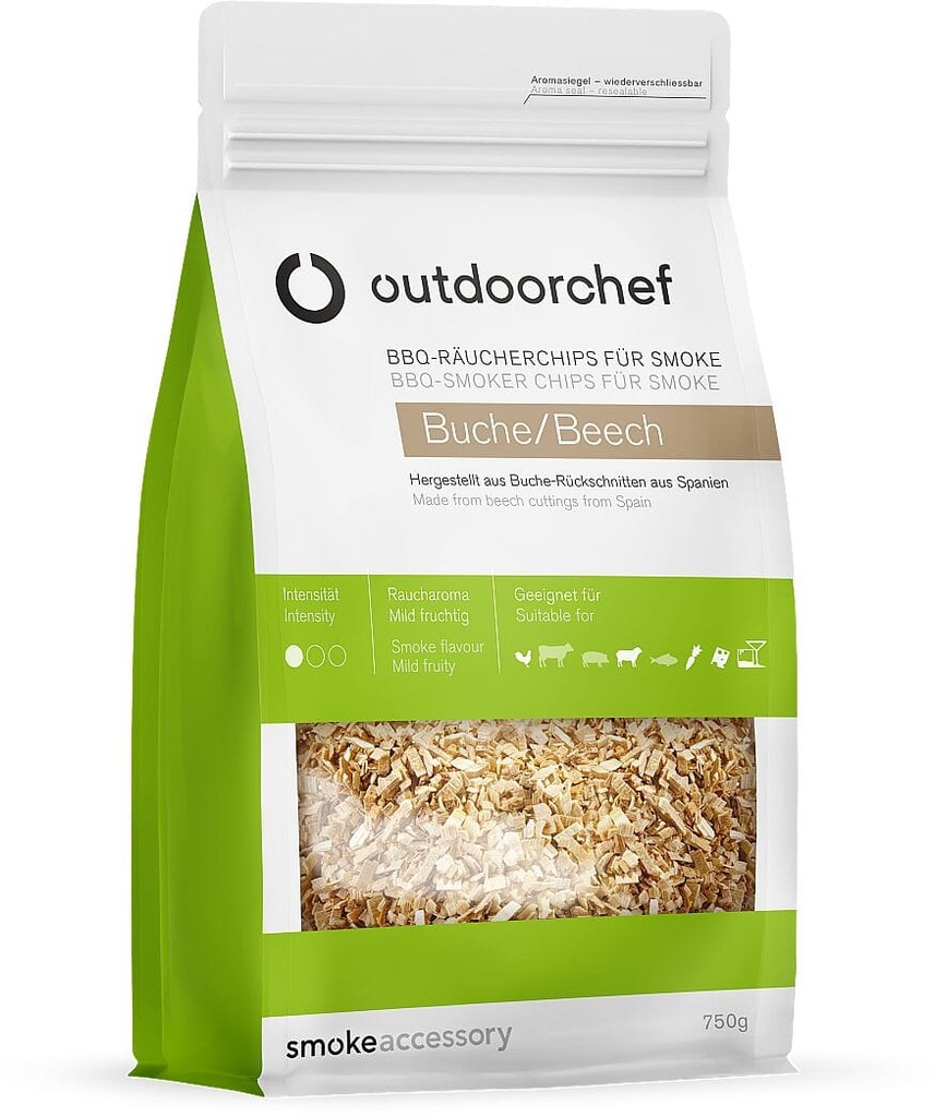 OutdoorChef - SMOKING CHIPS BEECH FOR SMOKE