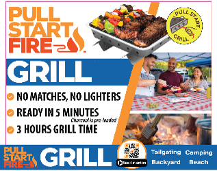 Pull Start Fire - Grill Single Unit - No PDQ