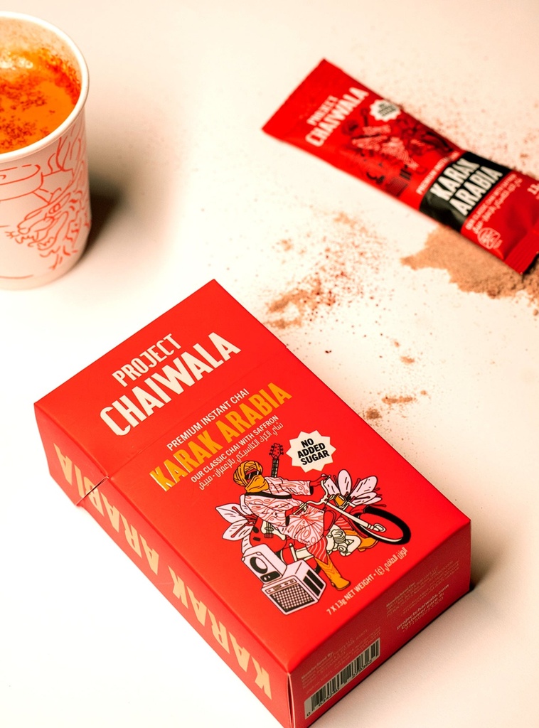 Project Chaiwala - Karak Arabia Premium Instant Sachet