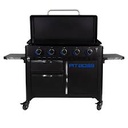 Pit Boss - Ultimate Plancha: 5 Burner with Carbinet