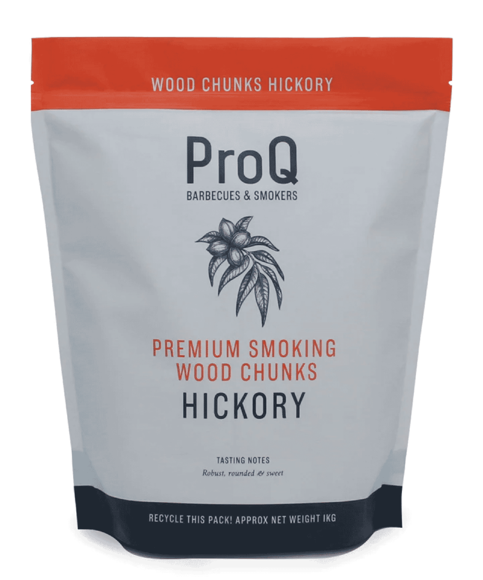 ProQ Smoking Wood Chunks - Hickory - Bag (1kg)